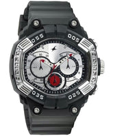 Fastrack, Men's Watch Analog, Grey Dial   Silicone Band, 38006PP01